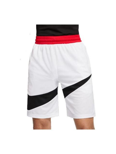Nike Men's Nike Logo Printing Elastic Waistband Casual Shorts White DQ1169-100