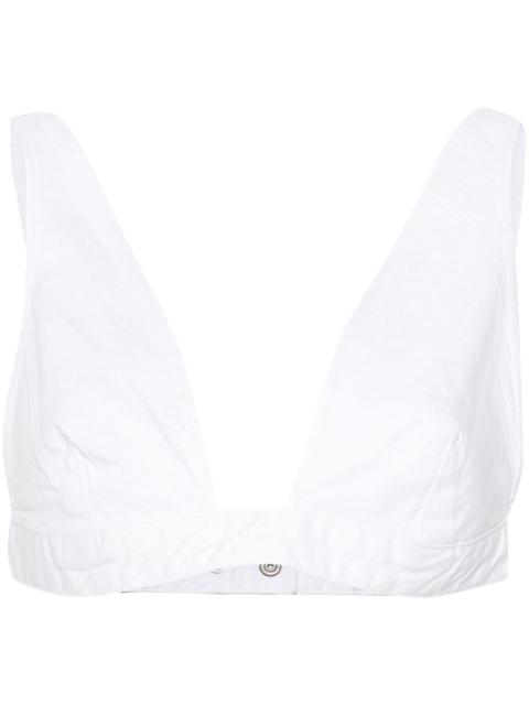 HAIKURE Tessa twill bralette