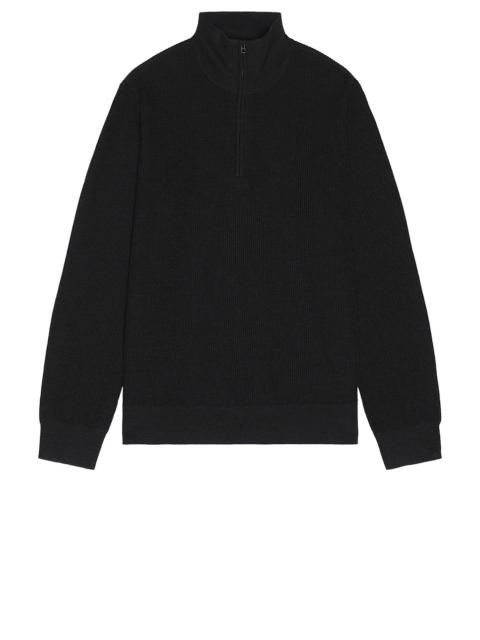rag & bone Joel Merino Half Zip Sweater