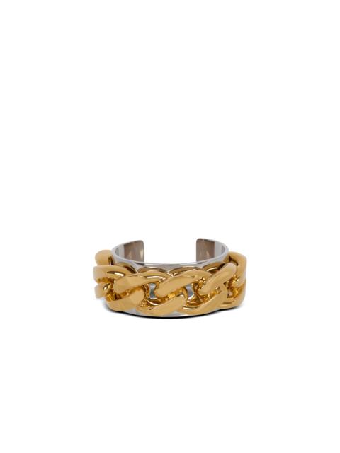 Brass chain bracelet