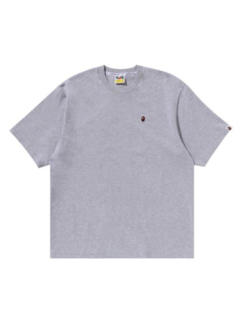 BAPE Ape Head One Point Relaxed Fit Tee 'Grey'