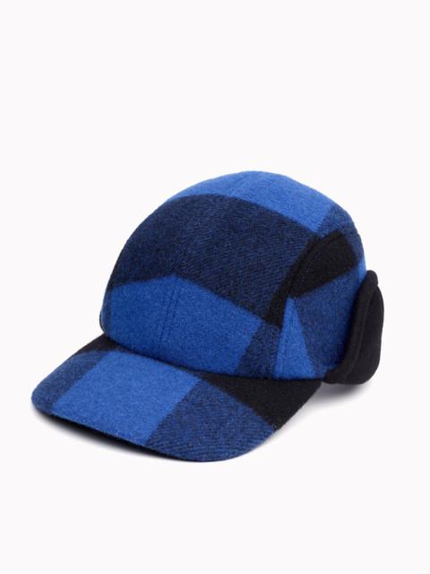 rag & bone PLAID PILOT CAP