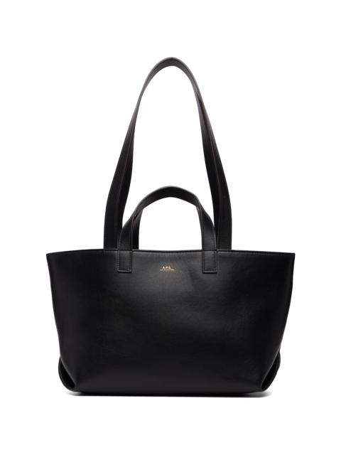 A.P.C. Black Drummer Small Tote