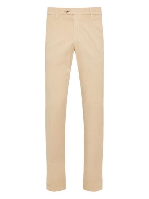 Canali belt-loops trousers