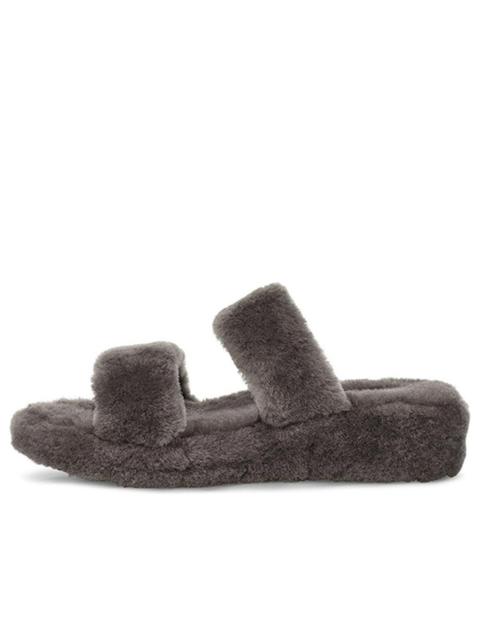 UGG (WMNS) UGG Fuzz Yeah 'Grey' 1104662-CHRC