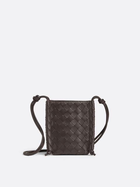 Bottega Veneta® Women's Mini Cobble Shoulder Bag in Taupe Grey