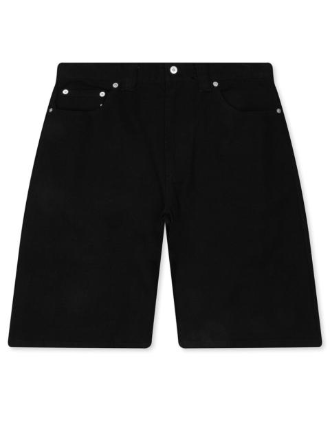 Metalwood Studio CANVAS SHORT - BLACK