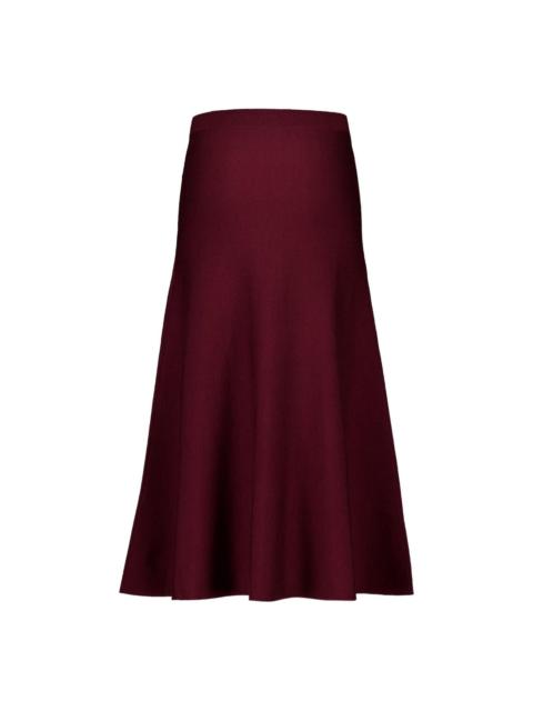 Freddie knitted midi skirt