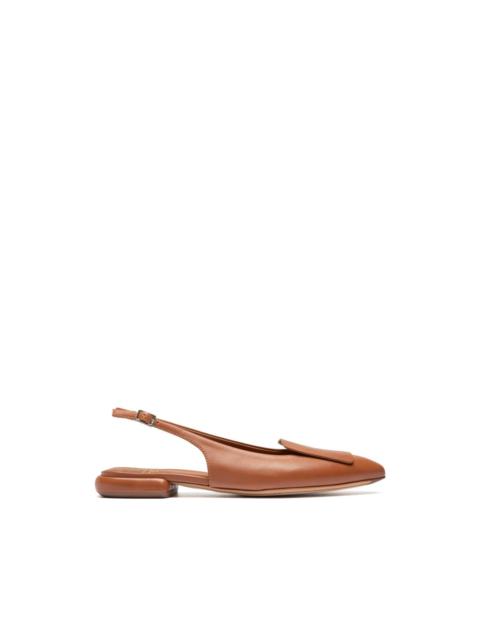 OFFICINE CREATIVE Sue leather slingback pumps