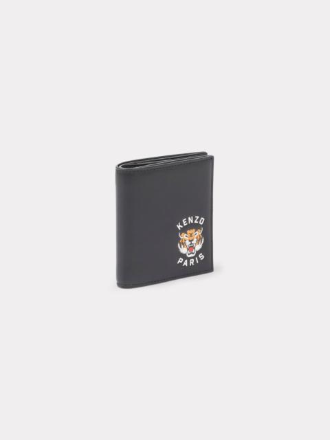 Mini 'KENZO Varsity' soft leather wallet