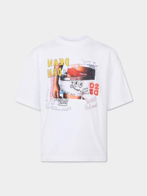 DSQUARED2 D2 LOOSE FIT T-SHIRT