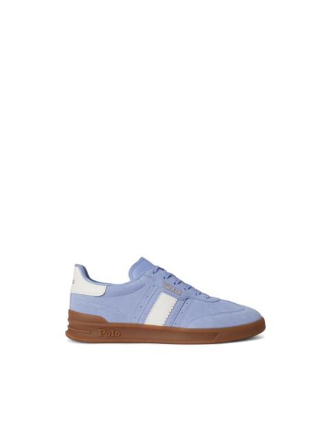 Polo Ralph Lauren Heritage Aera suede striped leather sneakers