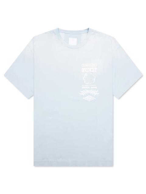 Givenchy Standard Short Sleeve Base T-Shirt Baby Blue