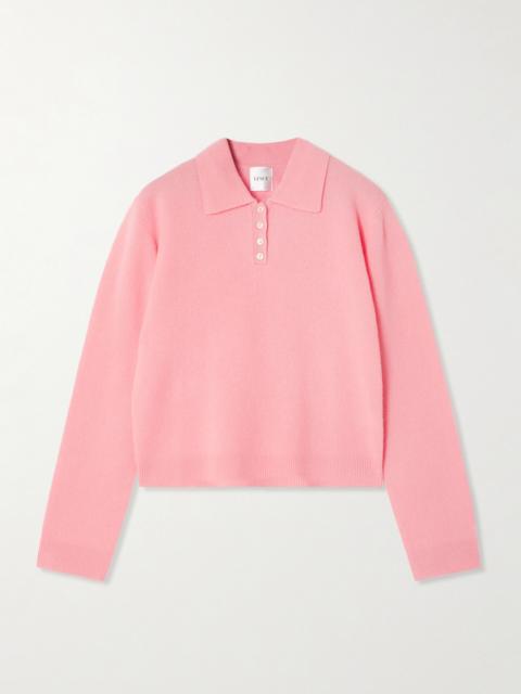 LESET Jesse Wool Polo Sweater