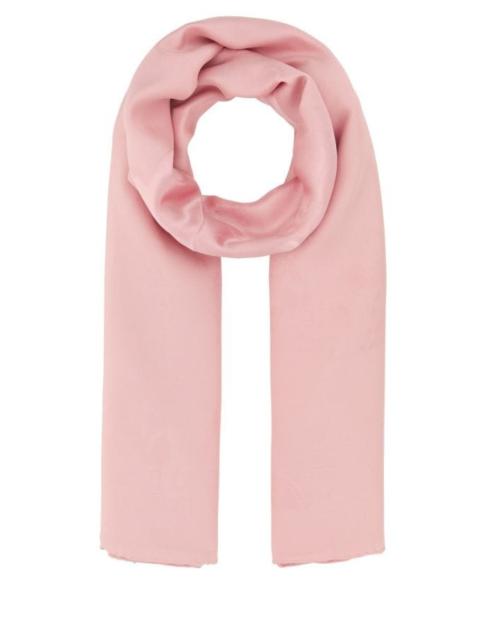 Alexander McQueen Pink silk foulard