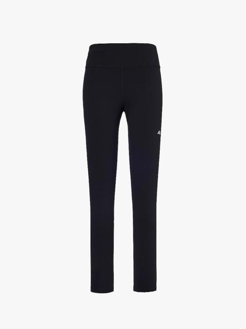 BALENCIAGA Balenciaga Black Activewear Leggings In Matt