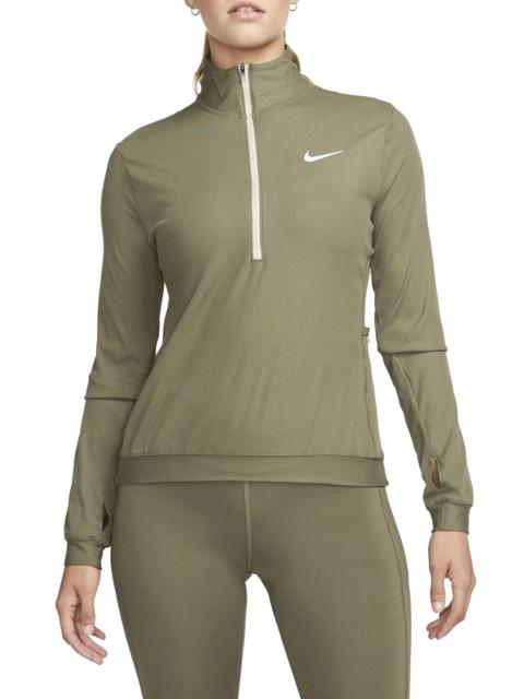 Element Half Zip Pullover in Medium Olive/Olive Aura