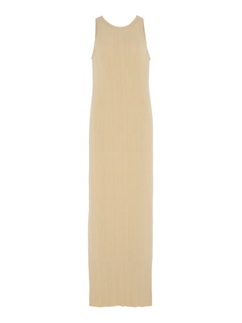 Totême Seamless Cotton Dress neutral