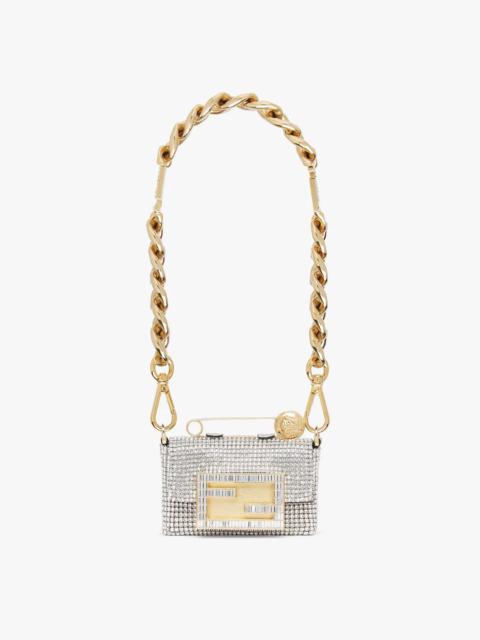 FENDI Fendace Silver-colored metal  charm