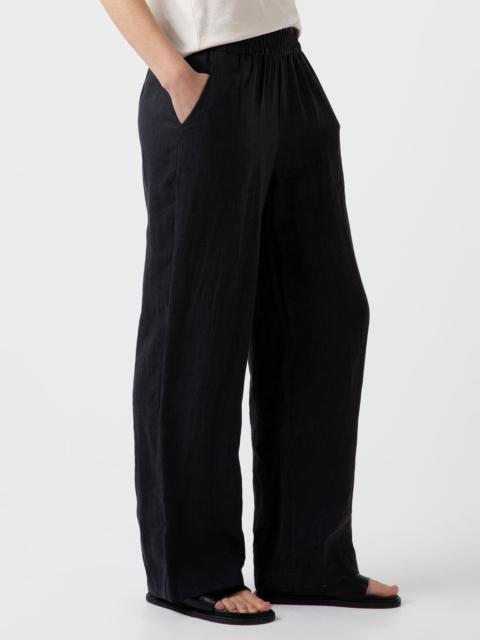 Sunspel Drawstring Wide Leg Trouser