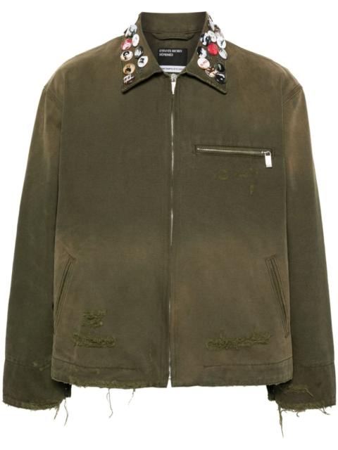 Enfants Riches Déprimés Berkley Acid Dealer distressed shirt jacket