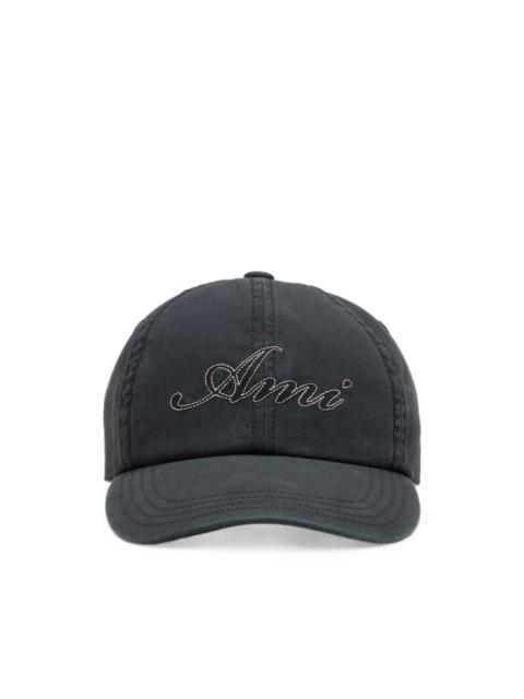 AMI Paris cotton cap with Ami Paris emboirery