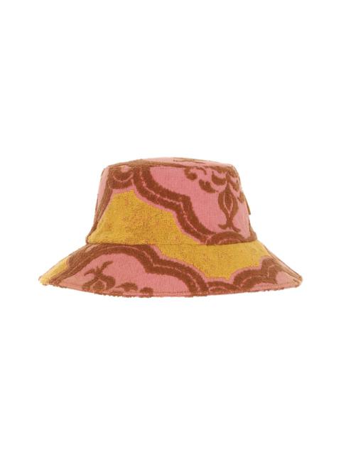 Zimmermann JACQUARD TOWEL BUCKET HAT