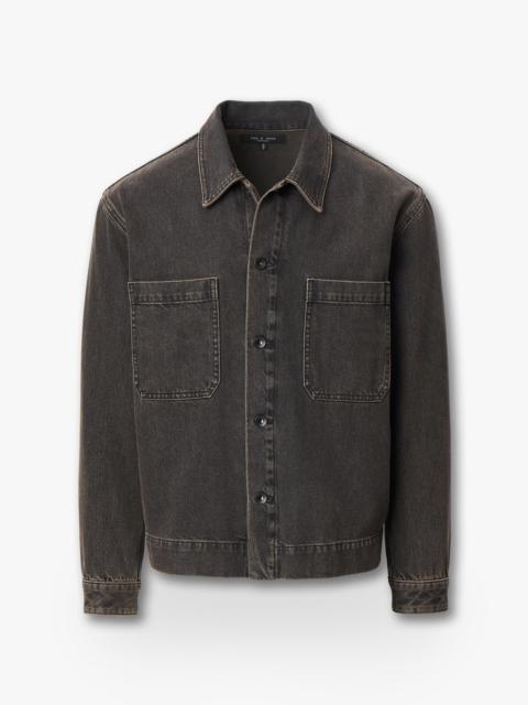 rag & bone Brooks Infuse Denim Overshirt
Authentic Rigid in Infuse Brown Black