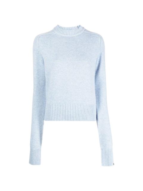 crew-neck cashmere jumper