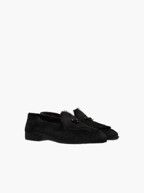 Shearling loafers