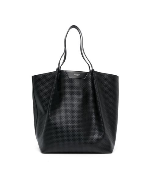 Serapian medium Vertical Secret monogram-embossed tote bag