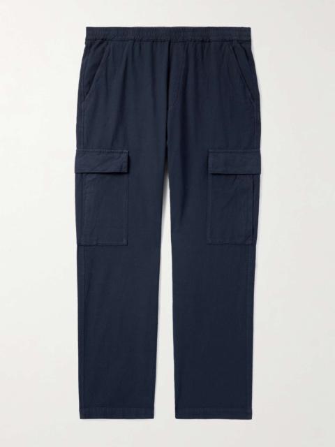 BARENA Straight-Leg Cotton-Twill Cargo Trousers