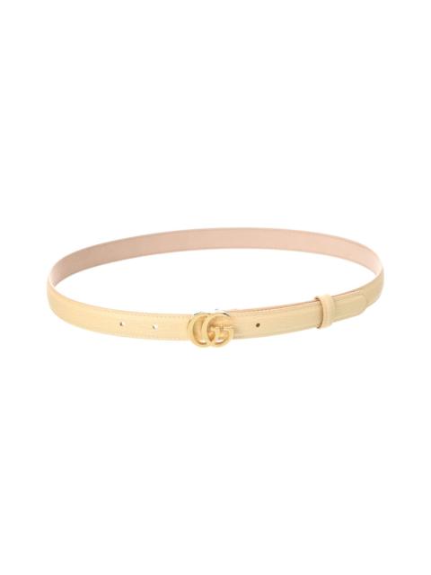 GUCCI Gucci GG Leather Belt