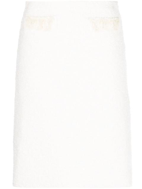 Lanvin high-waisted straight skirt