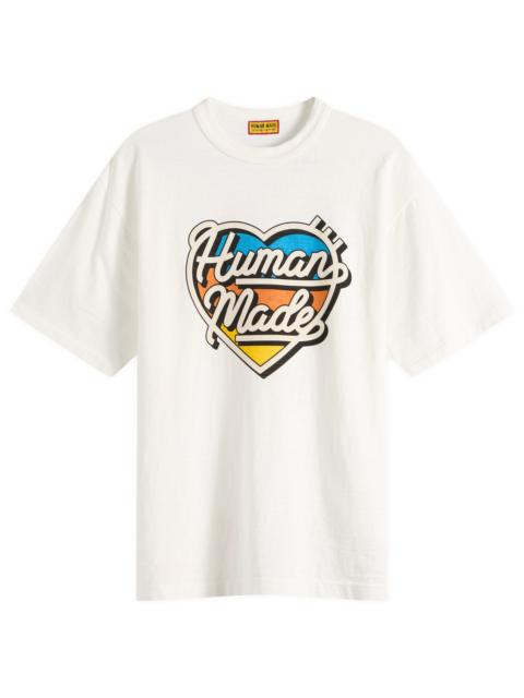 Human Made Human Made Script Heart T-Shirt