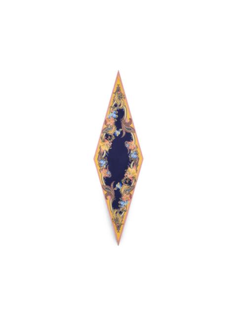 Etro asymmetric Paisley-print scarf