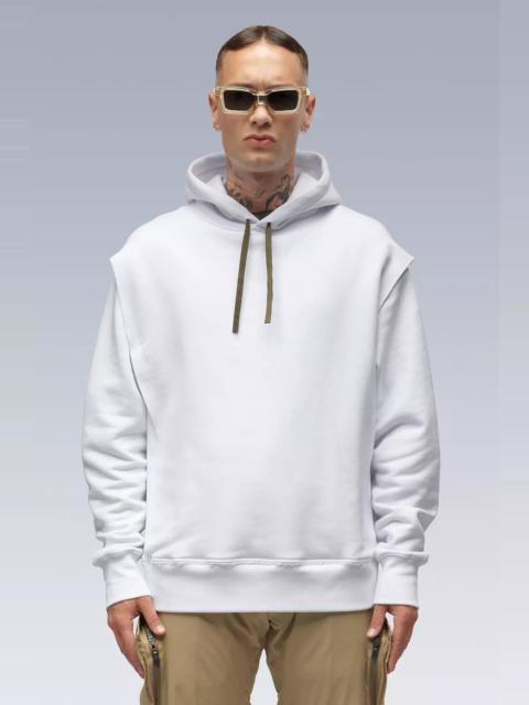 S26-PR Organic Cotton Hooded Sweatshirt White