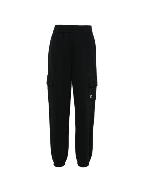 jersey tapered track pants