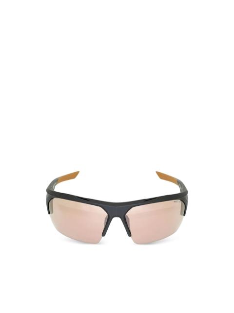 Nike Terminus geometric-frame sunglasses