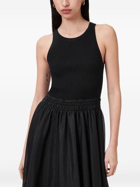 ALLSAINTS elasticated-waist maxi dress