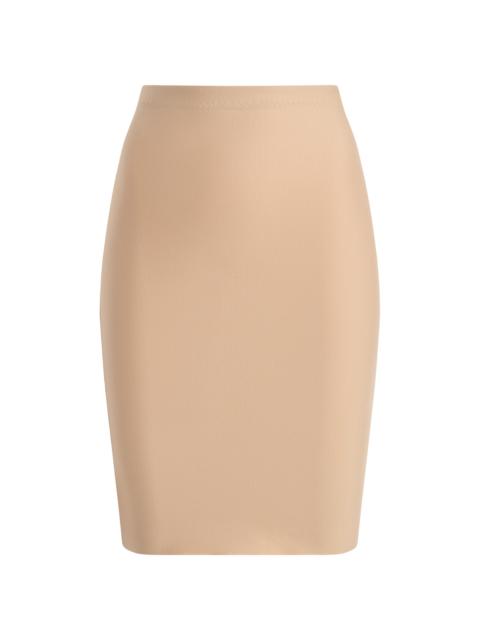 commando Women's Two-Faced Tech High-Rise Half Slip - Beige
