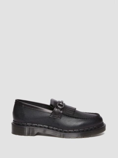 Dr. Martens Adrian Snaffle Pebble Grain Leather Kiltie Loafers