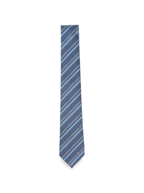 GUCCI Gucci Horsebit Striped Tie
