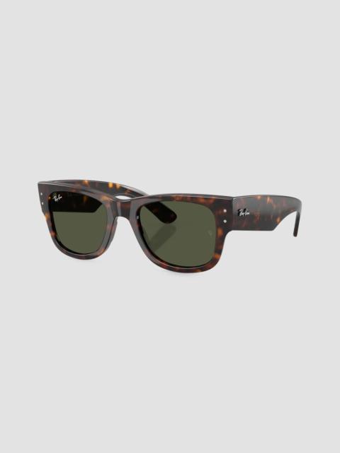 Ray-Ban Women's RB0840S Mega Wayfarer 51MM Square Sunglasses - Black Brown