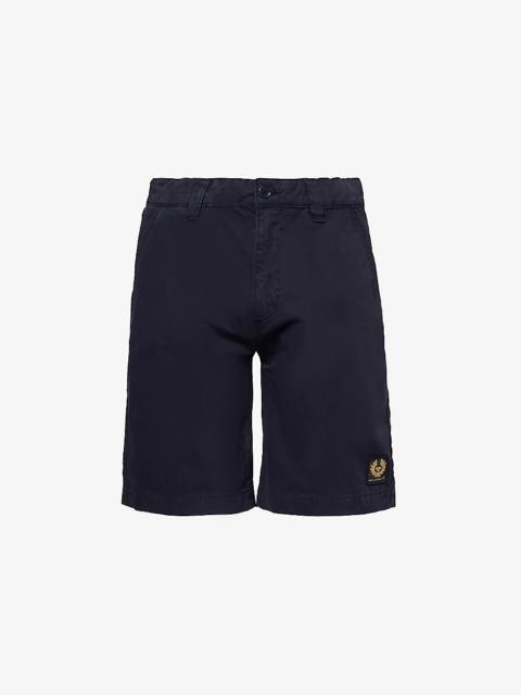 Dalesman brand-patch cotton shorts