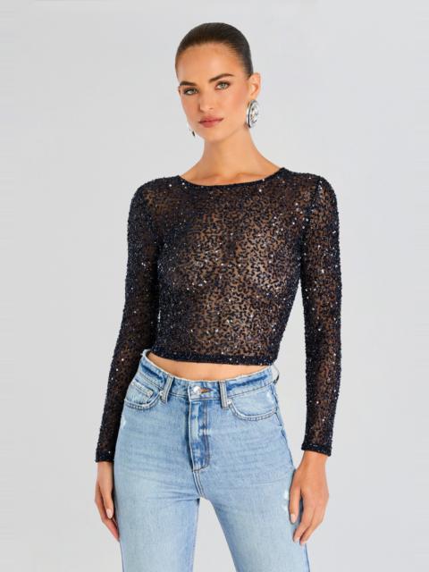 RETROFÊTE TORREY SEQUIN TOP