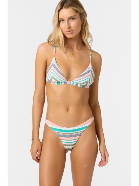 O'Neill Villa Stripe Seaside Triangle Top