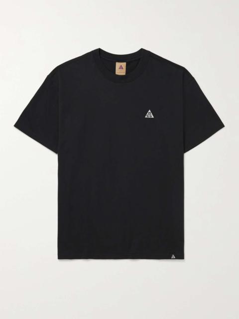 Nike ACG NRG Logo-Embroidered Jersey T-Shirt