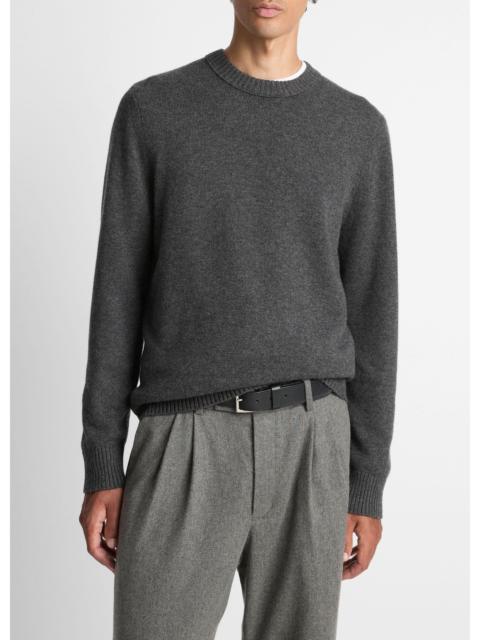 Vince Wool-Cashmere Crew Neck Sweater