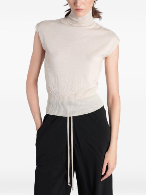 Rick Owens ribbed roll-neck sweater